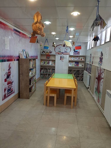 بخش کودک کتابخانه حضرت خدیجه کبری